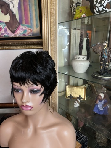 Short pixie cut human hair - pixie,