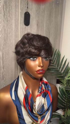 Full pixie cut human - pixie,