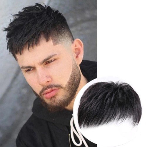 Men black natural human hair - men,