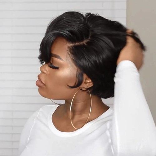 Pixie cut wig human hair - pixie,
