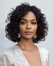 Style Icon Short Water Wave