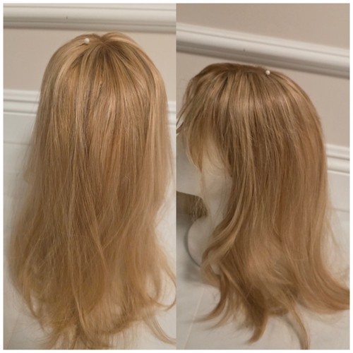 Blonde human hair - human,